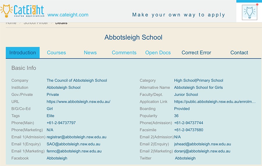 Private High Schools In Sydney